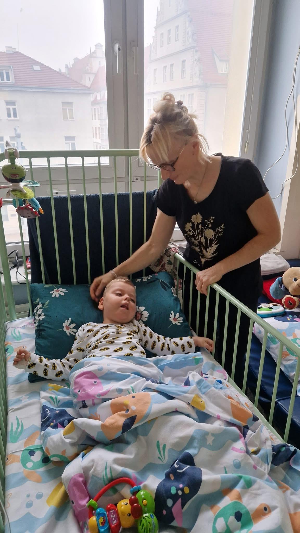 Dobrodziejowy Mikołaj u Miłoszka i jego mamy