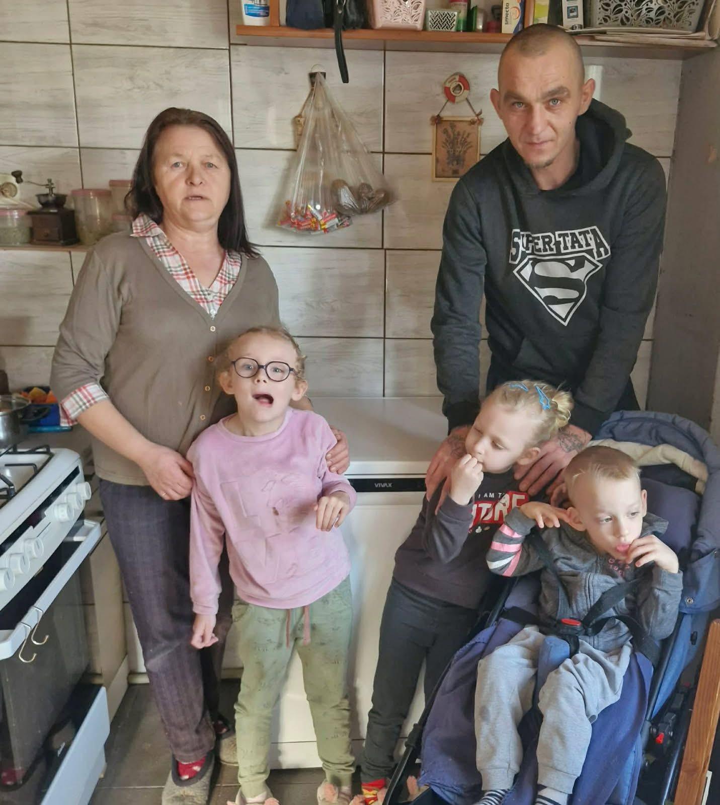 Pomoc dla ojca wychowującego trójkę dzieci