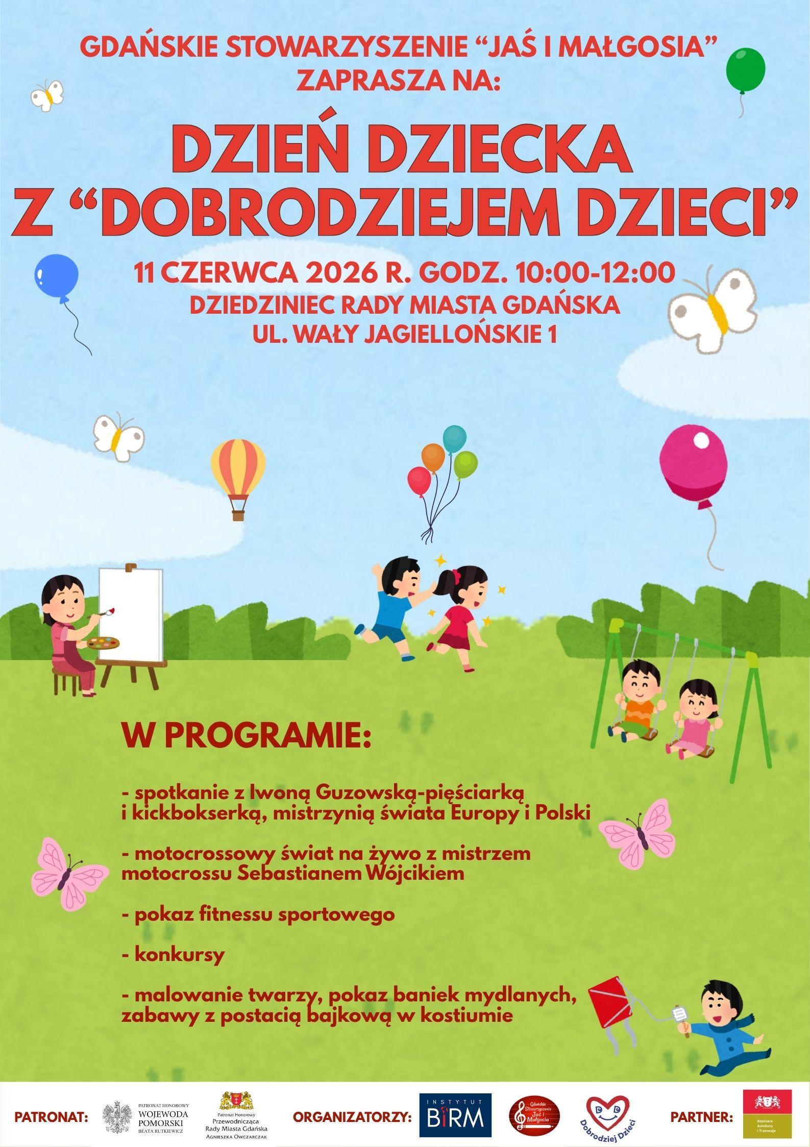 Dzień Dziecka z „Dobrodziejem Dzieci”